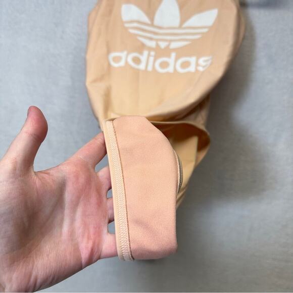 Adidas Swim Trefoil Light Pink Sleeveless One Piece Swimsuit Size S - Picture 6 of 12